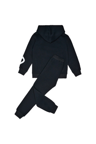 SPRINT suit set in navy blue with "URBAN" logo embossed.