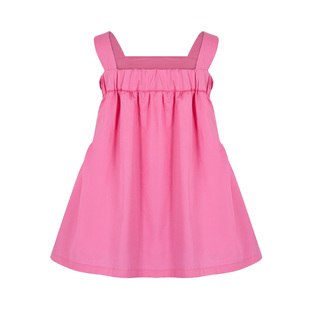 LAPIN HOUSE pink dress with an impressive bow.