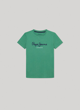 PEPE JEANS blouse in green color with print.