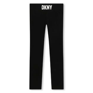 Cotton leggings D.K.N.Y. in black color.