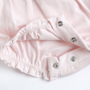 CHICCO bodysuit in pink color with "MISS CHICCO" logo.