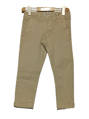 U.S. Pants POLO made of trench coat, in beige color, with inner elastic in the waist.