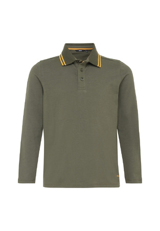 MEXX polo shirt in olive color.