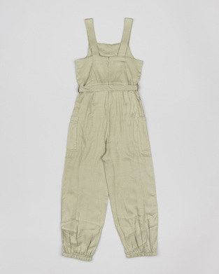 LOSAN jumpsuit in olive color.