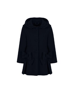 LAPIN HOUSE coat in dark blue color.