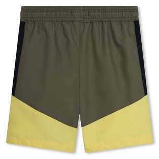 TIMBERLAND Bermuda shorts in khaki and yellow colors.