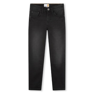 TIMBERLAND jeans pants in black color and slim fit line.