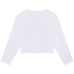 Blouse D.K.N.Y. in white color with print.