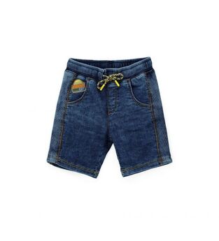 Original Marines denim shorts with drawstring waist.