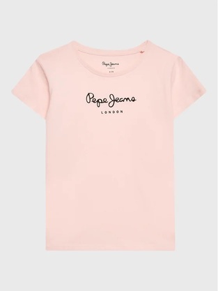 PEPE JEANS blouse in pink color with print.