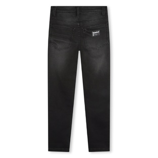 TIMBERLAND jeans pants in black color and slim fit line.