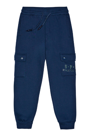 SPRINT cargo sweatpants in dark blue.