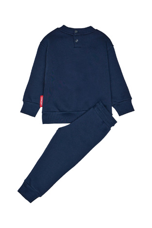 SPRINT tracksuit set in dark blue with "GOAL" logo.